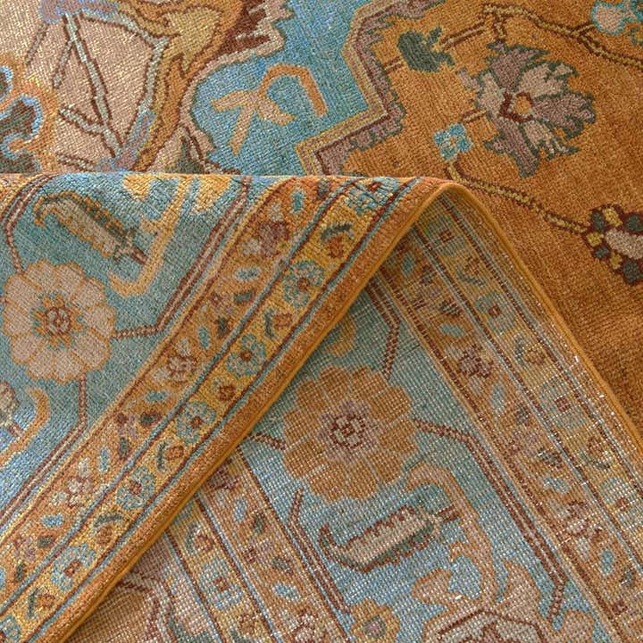 8' 1 x 9' 9 Hand Knotted Kazak Rug
