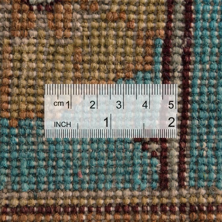 Detail image of 8' 1 x 9' 9 Hand Knotted Kazak Rug