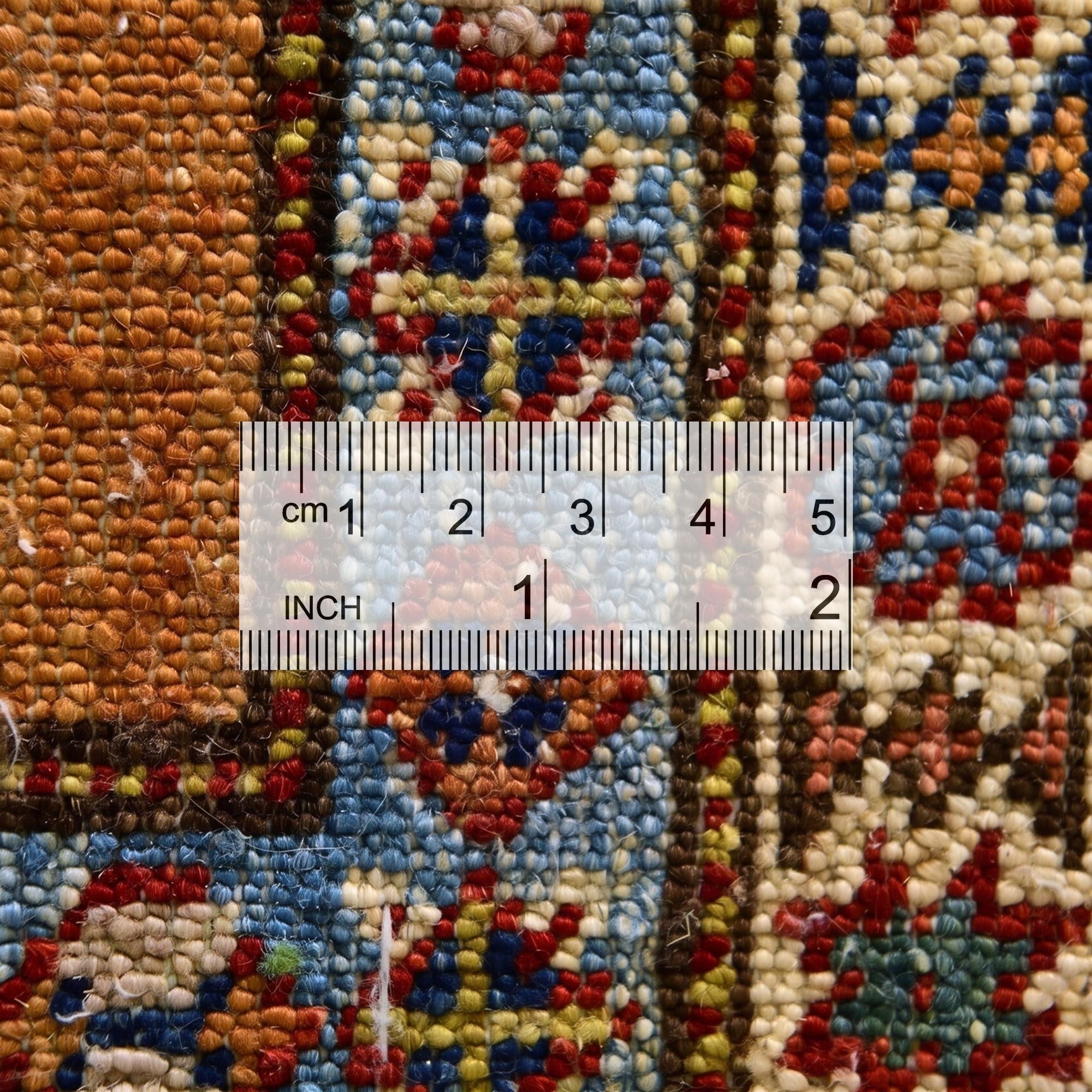 5' 3 x 6' 9 Hand Knotted Kazak Rug