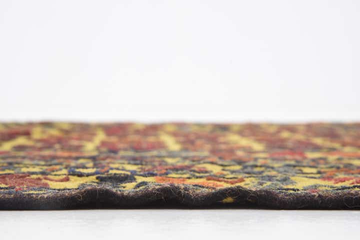 3' 10 x 6' 4 Hand Woven Kilim Afghan Wool Rug