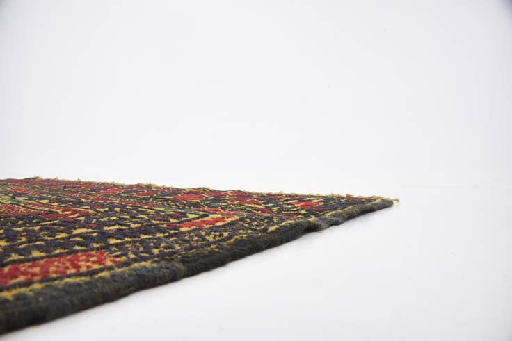 Detail image of 115cm x 190cm Hand Woven Kilim Afghan Wool Rug