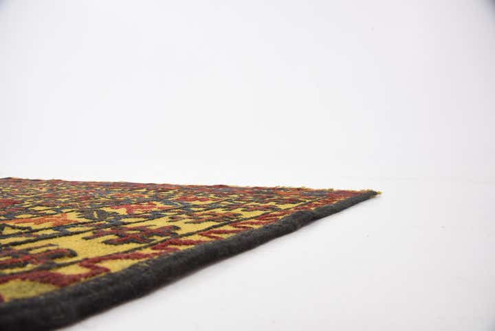 3' 8 x 6' Hand Woven Kilim Afghan Wool Rug