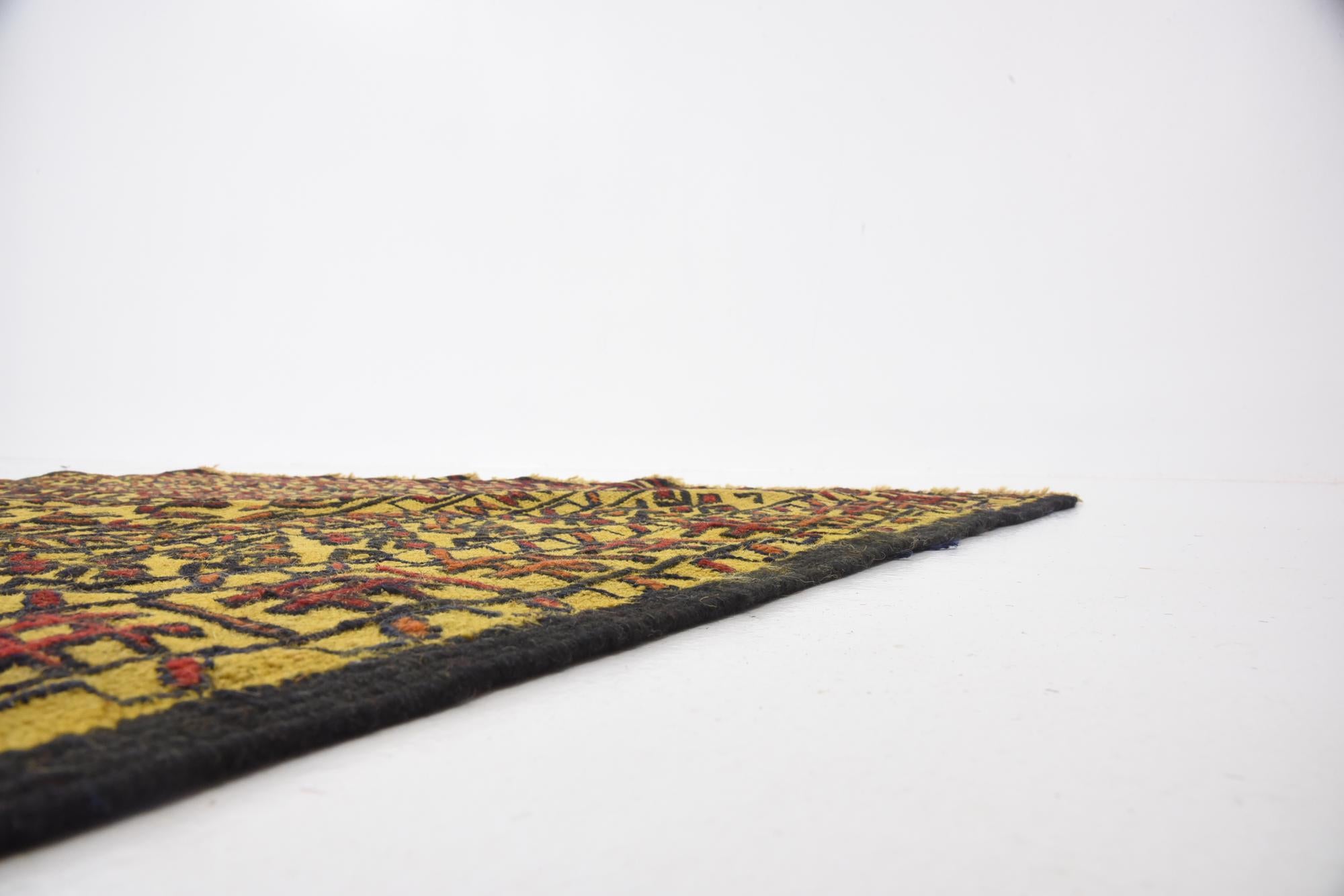 4' x 6' 2 Hand Woven Kilim Afghan Wool Rug