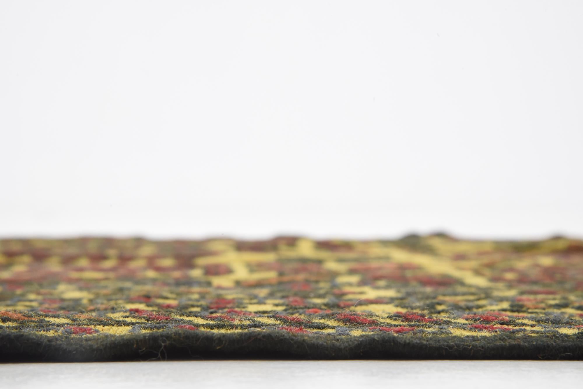 3' 10 x 6' 4 Hand Woven Kilim Afghan Wool Rug