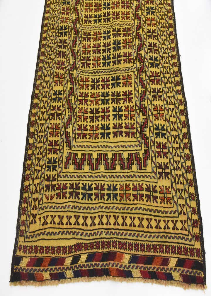 4' x 6' 2 Hand Woven Kilim Afghan Wool Rug