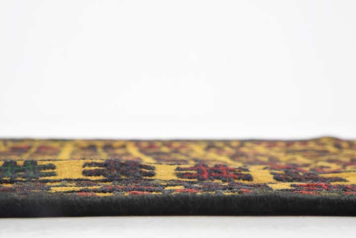 3' 10 x 6' 2 Hand Woven Kilim Afghan Wool Rug