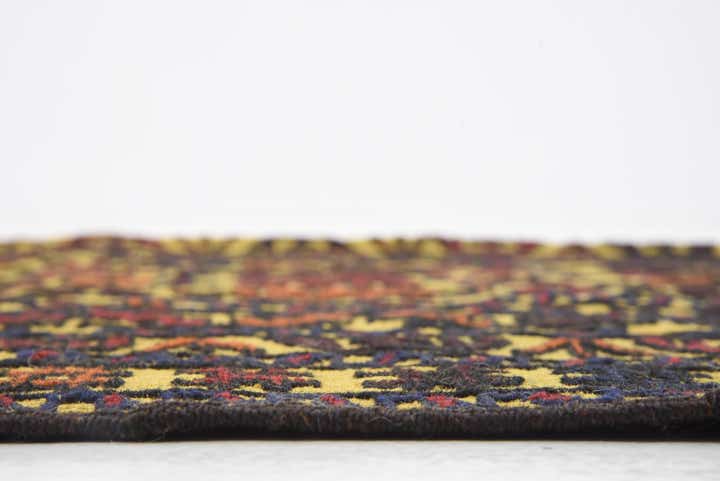 4' 2 x 6' 4 Hand Woven Kilim Afghan Wool Rug