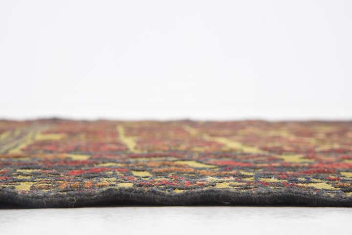 4' 3 x 6' 2 Hand Woven Kilim Afghan Wool Rug