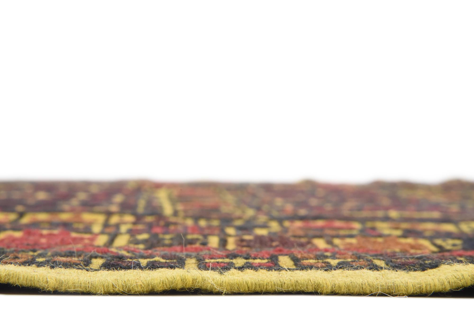 3' 10 x 6' Hand Woven Kilim Afghan Wool Rug