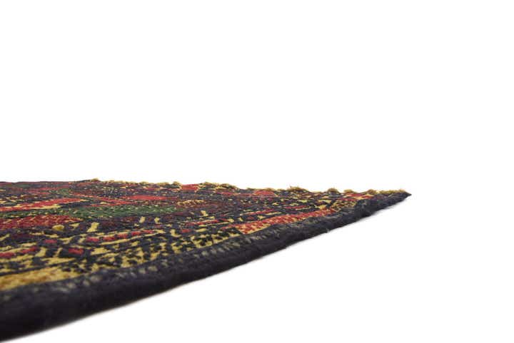 3' 5 x 5' 9 Hand Woven Kilim Afghan Wool Rug