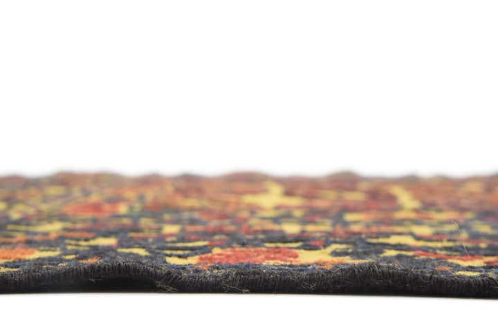 4' 2 x 6' 3 Hand Woven Kilim Afghan Wool Rug