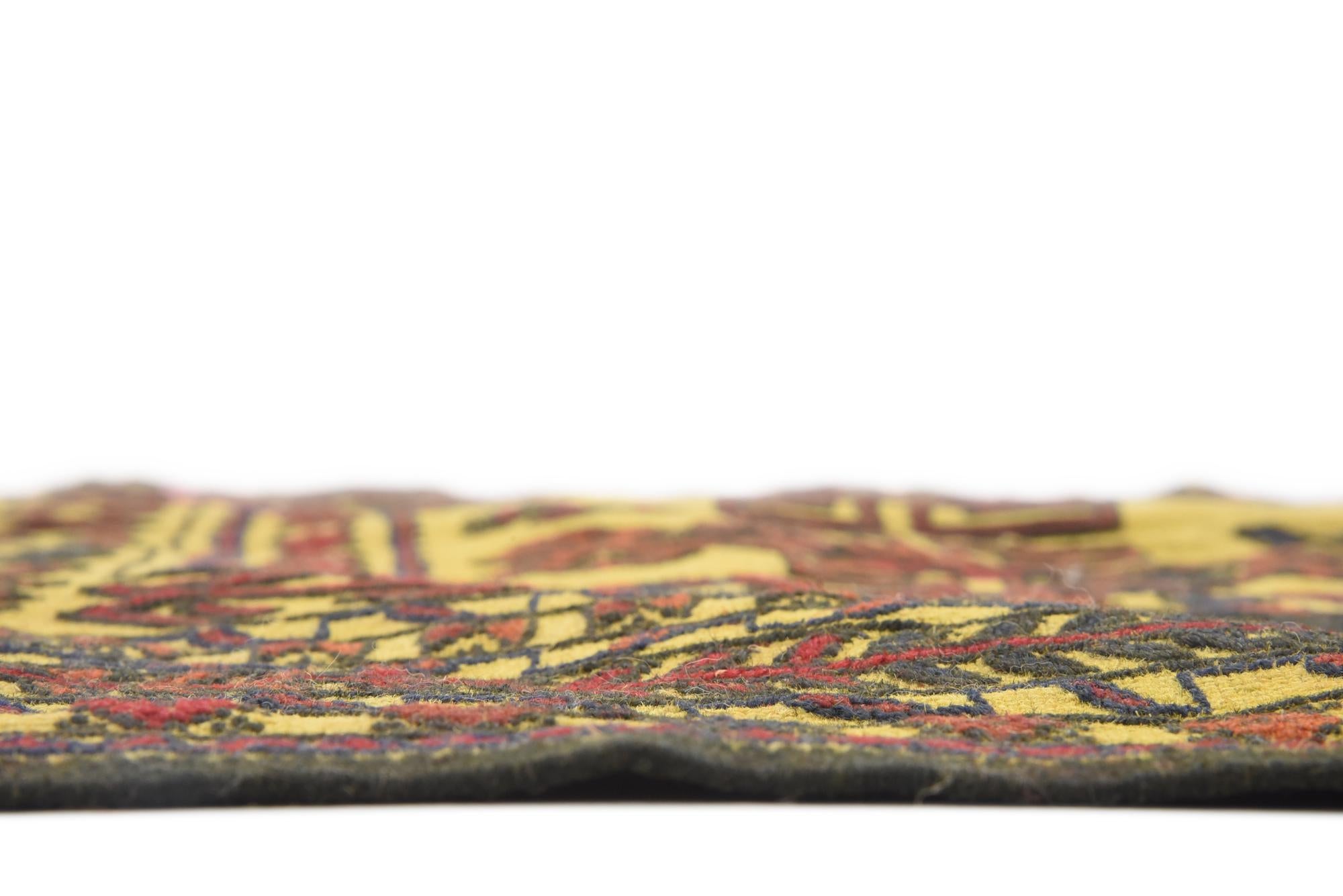 3' 10 x 5' 10 Hand Woven Kilim Afghan Wool Rug
