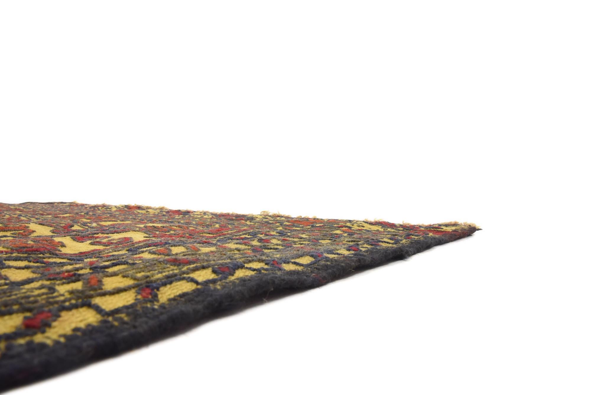4' x 6' 5 Hand Woven Kilim Afghan Wool Rug