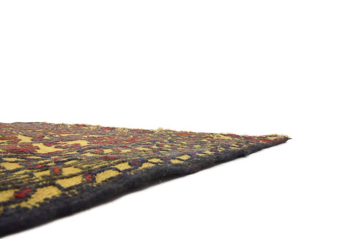 Detail image of 4' x 6' 5 Hand Woven Kilim Afghan Wool Rug