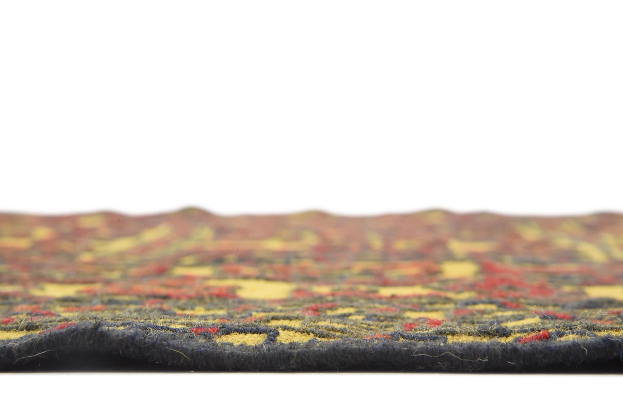 4' x 6' 5 Hand Woven Kilim Afghan Wool Rug
