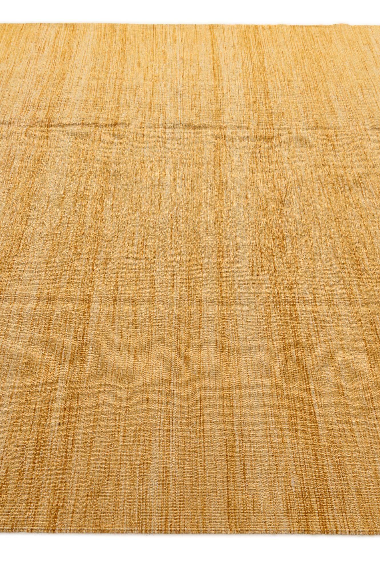 7' 5 x 9' 8 Hand Woven Kilim Modern Wool Rug