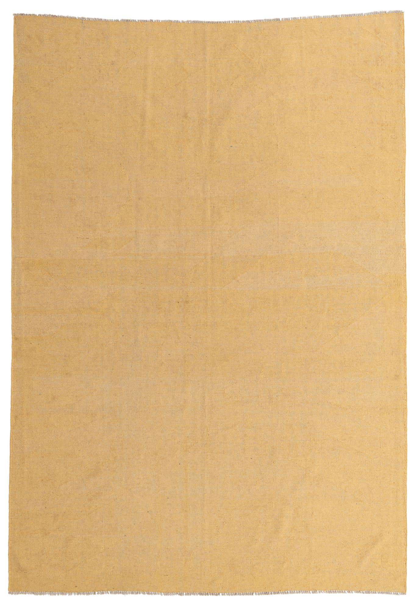 6' 9 x 9' 9 Hand Woven Kilim Modern Wool Rug