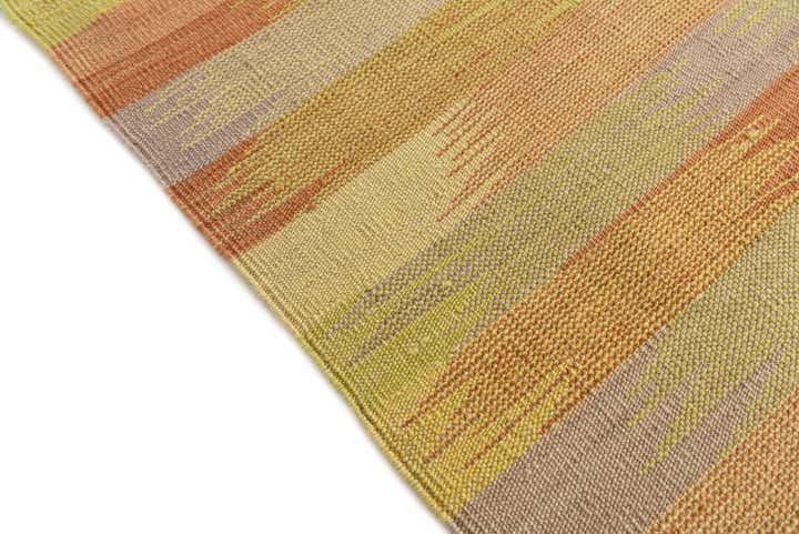 7' x 9' 3 Hand Woven Kilim Modern Wool Rug