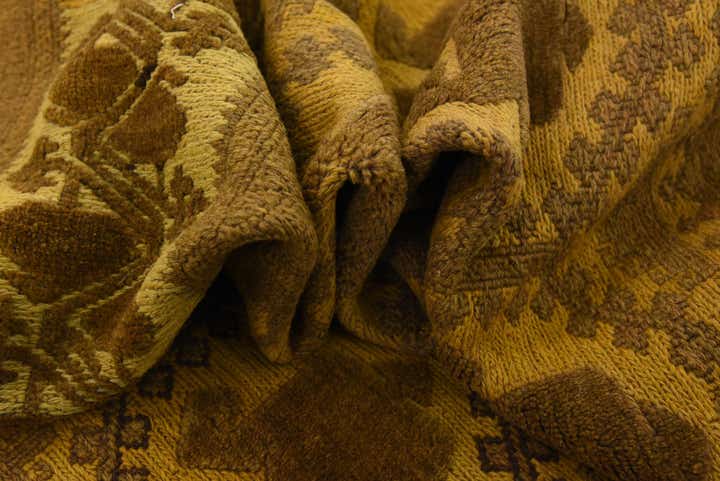 6' 6 x 9' 4 Hand Woven Kilim Suzani Wool Rug