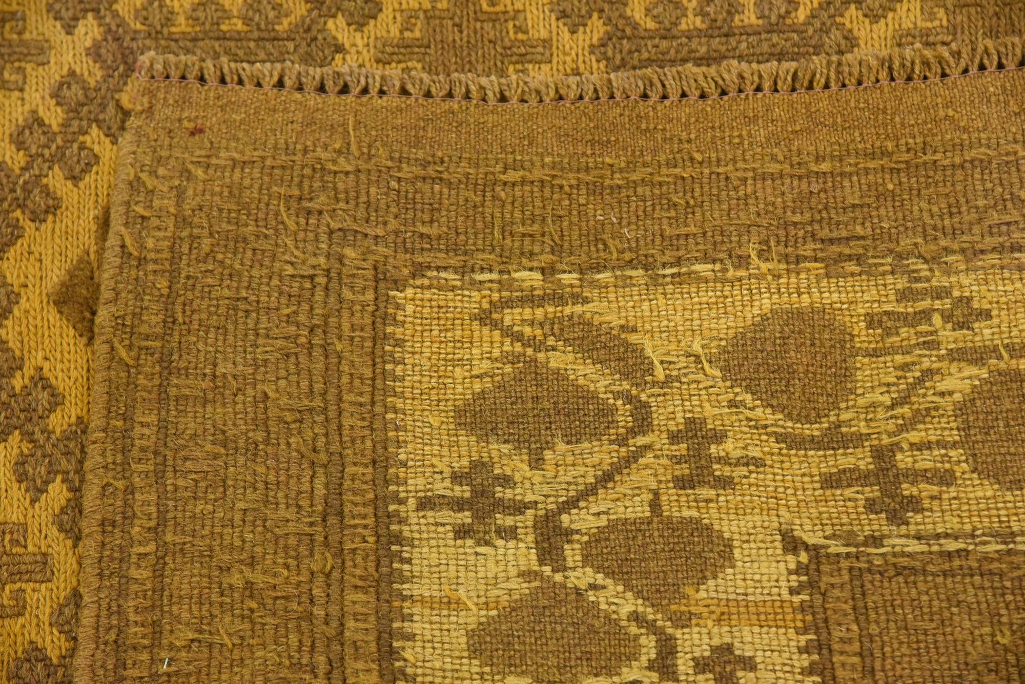 6' 6 x 9' 4 Hand Woven Kilim Suzani Wool Rug