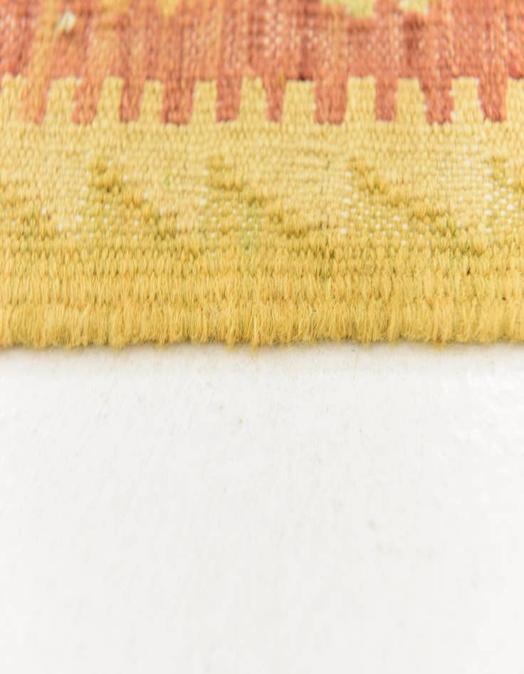 Detail image of 3' x 5'  Hand Woven Kilim Waziri Wool Rug