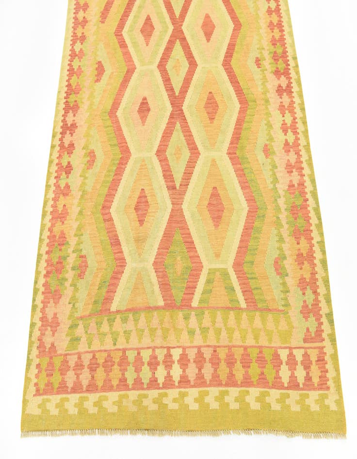 Detail image of 4' 9 x 6' 5  Hand Woven Kilim Waziri Wool Rug