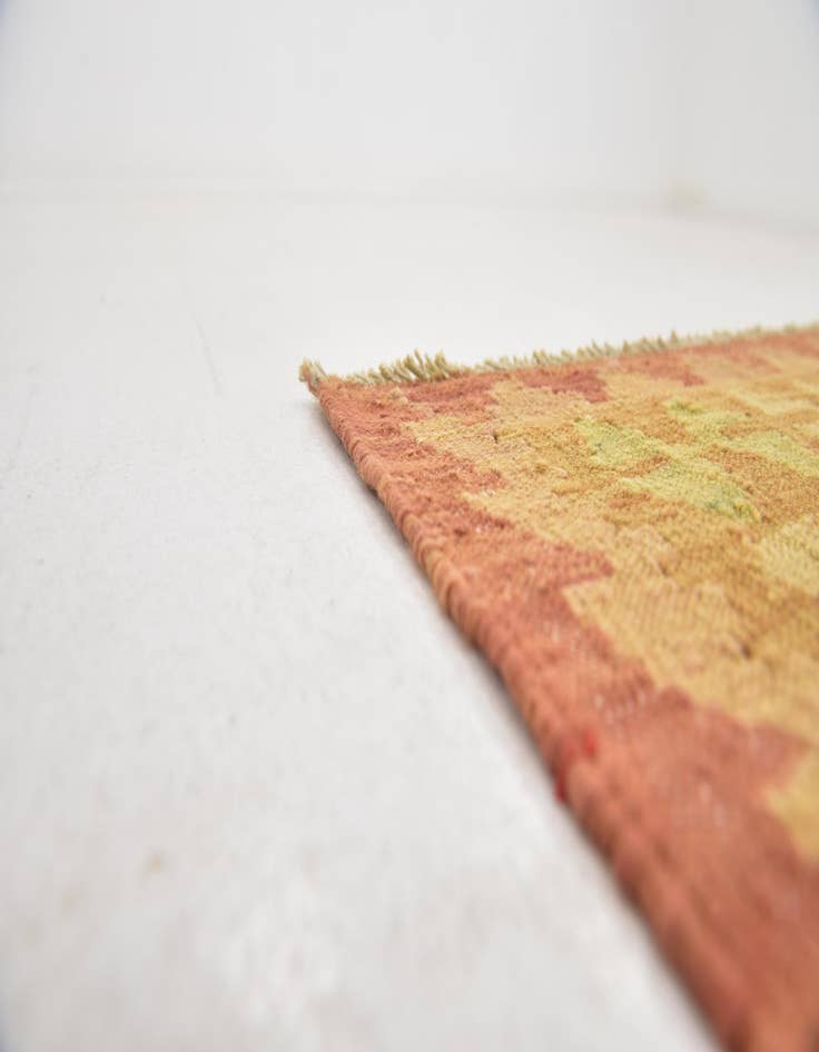 Detail image of 3' 2 x 5'  Hand Woven Kilim Waziri Wool Rug