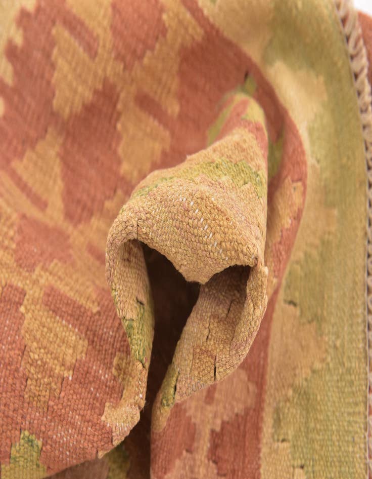 Detail image of 3' x 4' 9  Hand Woven Kilim Waziri Wool Rug