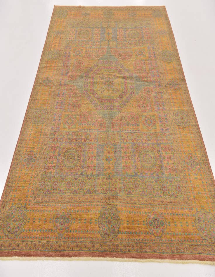 Detail image of 5' 6 x 7' 7  Hand Knotted Mamluk Ziegler Rug