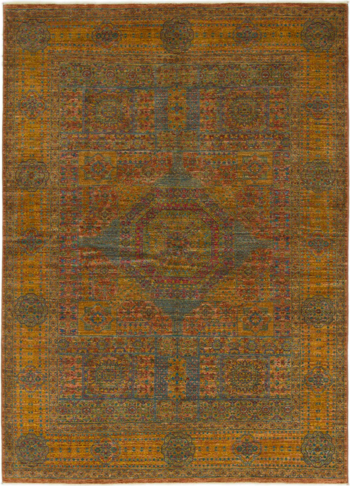 5' 6 x 7' 7 Hand Knotted Mamluk Ziegler Rug