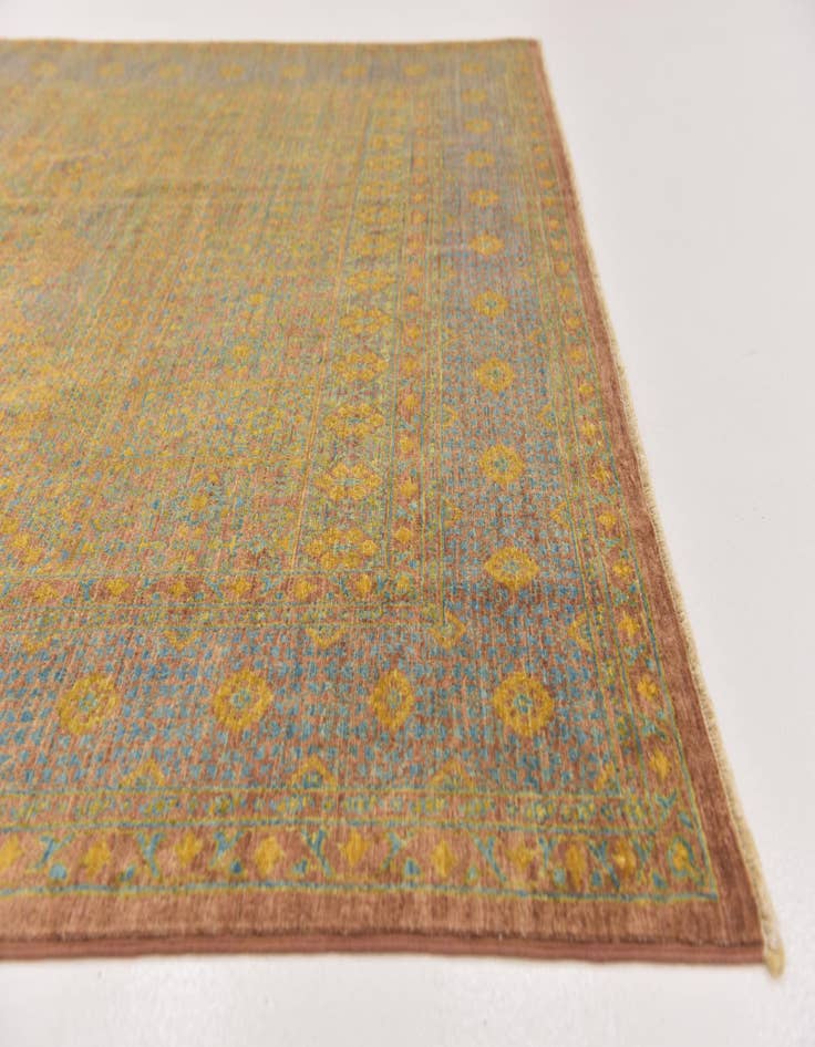 Detail image of 5' 6 x 7' 9  Hand Knotted Mamluk Ziegler Oriental Rug