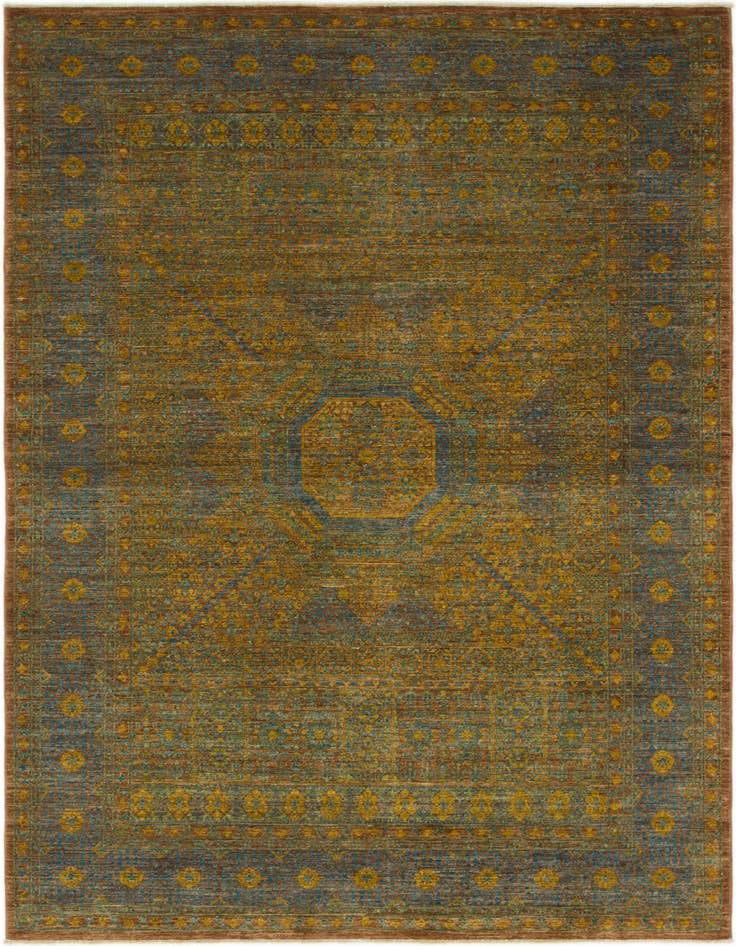 Detail image of 5' 6 x 7' 9 Hand Knotted Mamluk Ziegler Oriental Rug