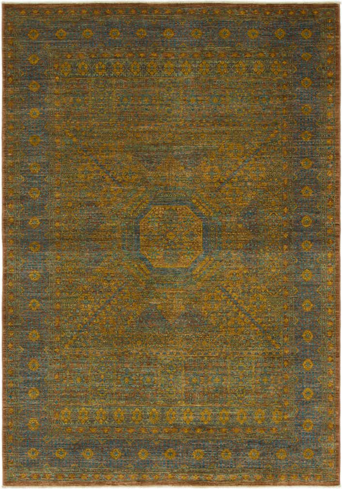 5' 6 x 7' 9 Hand Knotted Mamluk Ziegler Oriental Rug