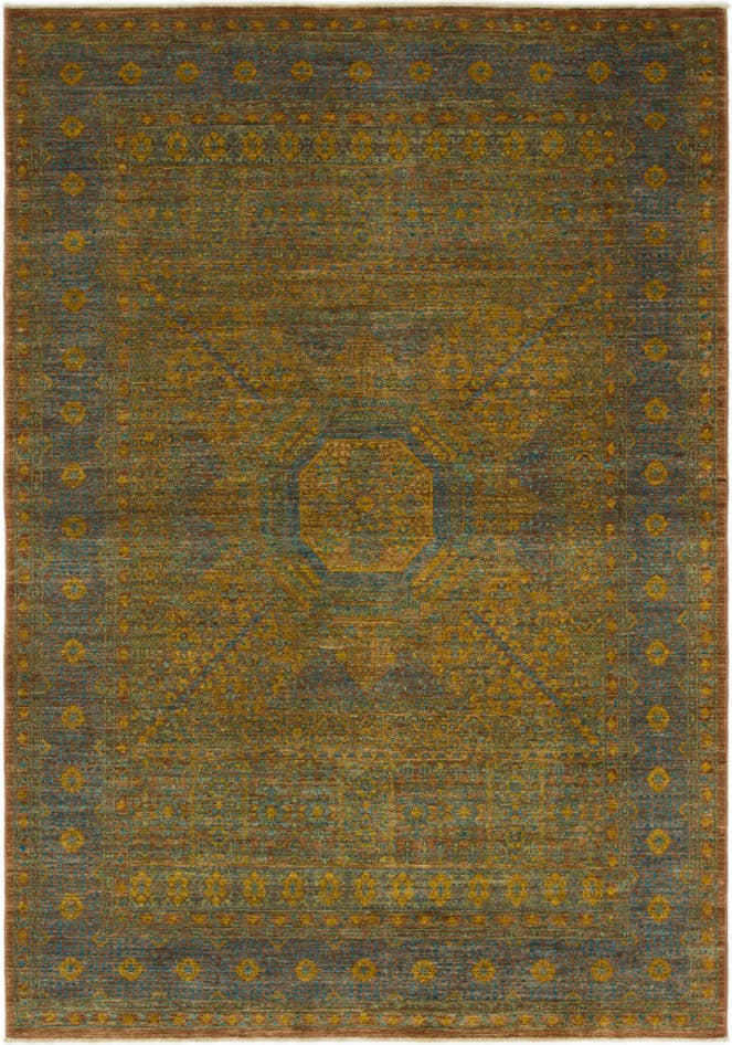 Detail image of 5' 6 x 7' 9 Hand Knotted Mamluk Ziegler Oriental Rug