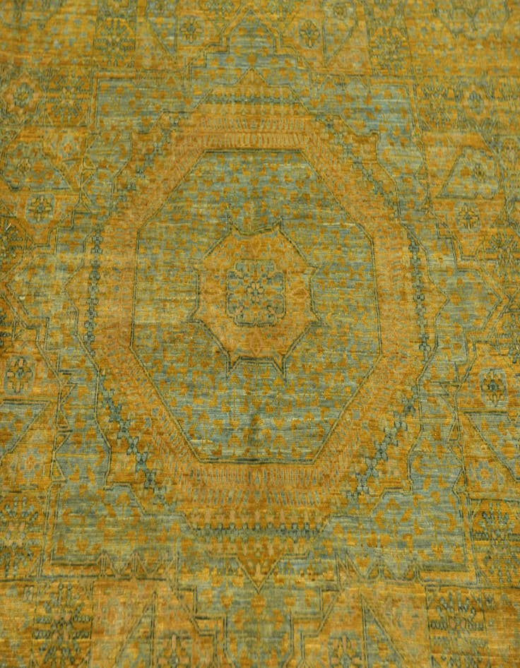 Detail image of 9' 10 x 14' 3  Hand Knotted Mamluk Ziegler Rug