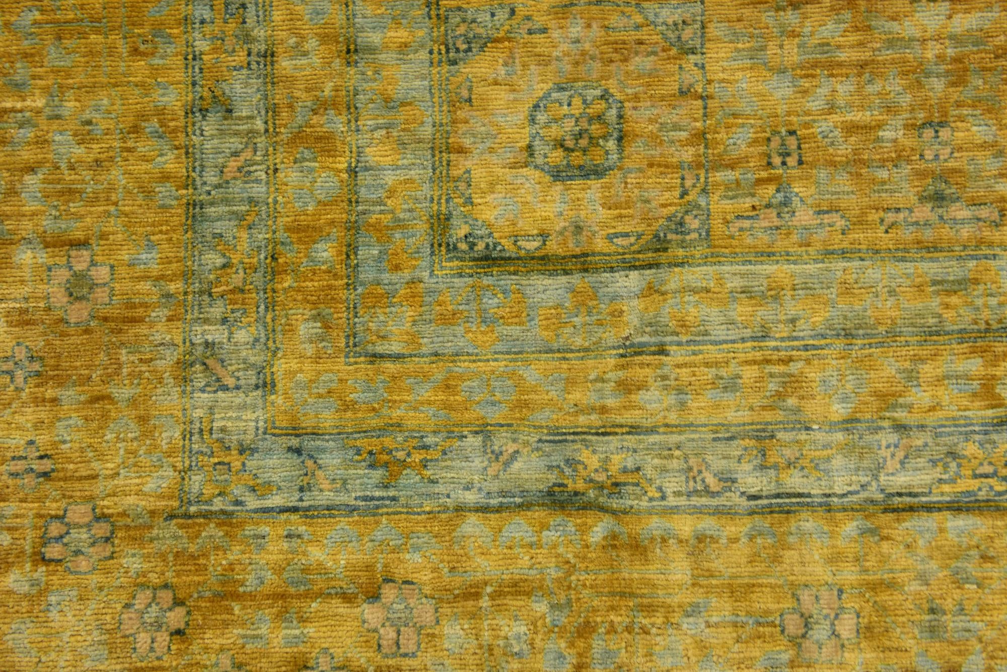 9' 10 x 14' 3 Hand Knotted Mamluk Ziegler Rug