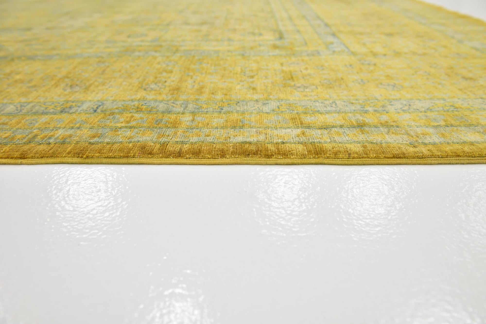 9' 10 x 14' 3 Hand Knotted Mamluk Ziegler Rug