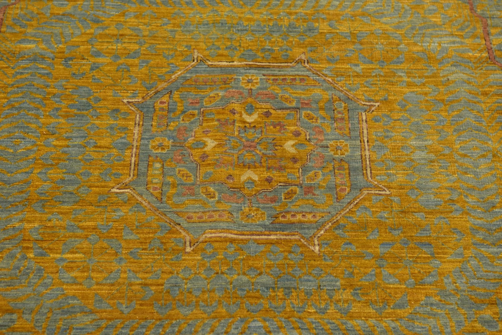 10' x 13' 8 Hand Knotted Mamluk Ziegler Oriental Rug