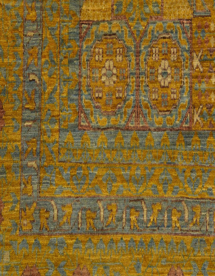 Detail image of 10' x 13' 8  Hand Knotted Mamluk Ziegler Oriental Rug