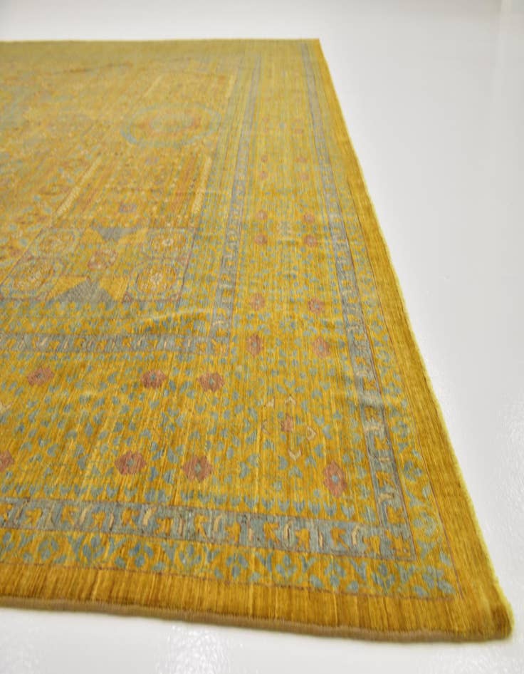 Detail image of 10' x 13' 8  Hand Knotted Mamluk Ziegler Oriental Rug