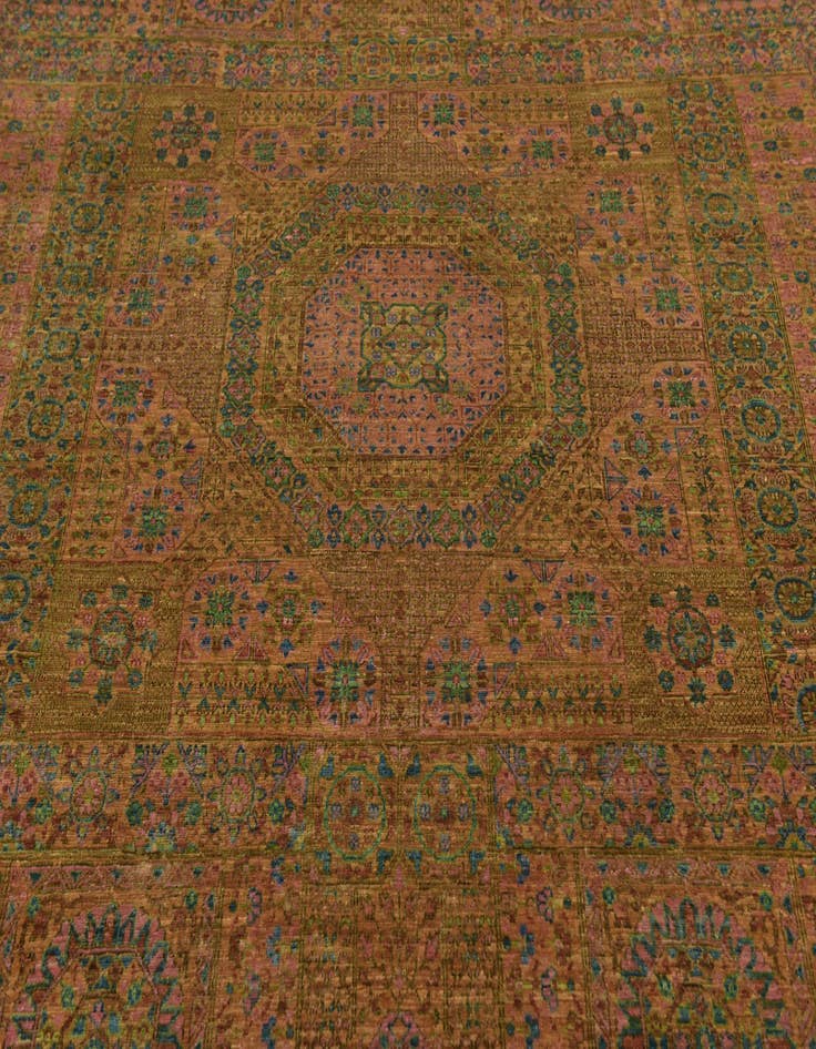 Detail image of 8' x 9' 9  Hand Knotted Mamluk Ziegler Oriental Rug
