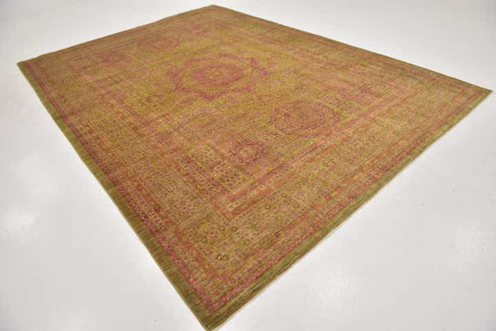 9' x 12' 2 Hand Knotted Mamluk Ziegler Oriental Rug