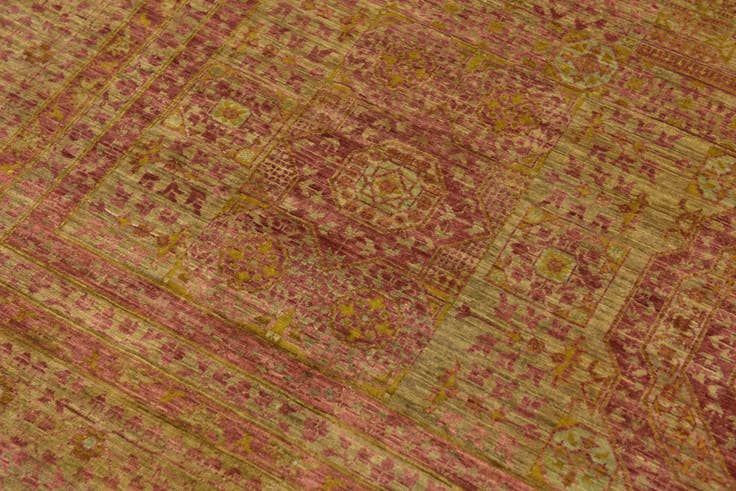 Detail image of 9' x 12' 2 Hand Knotted Mamluk Ziegler Oriental Rug