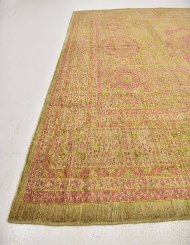 Detail image of 9' x 12' 2  Hand Knotted Mamluk Ziegler Oriental Rug