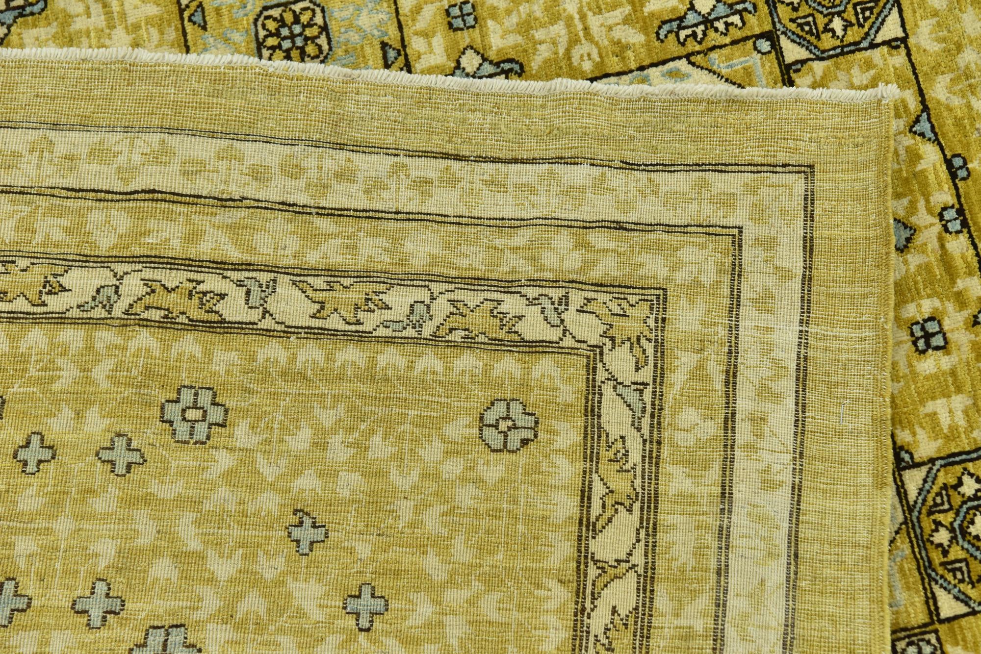 10' 2 x 14' 1 Hand Knotted Mamluk Ziegler Rug