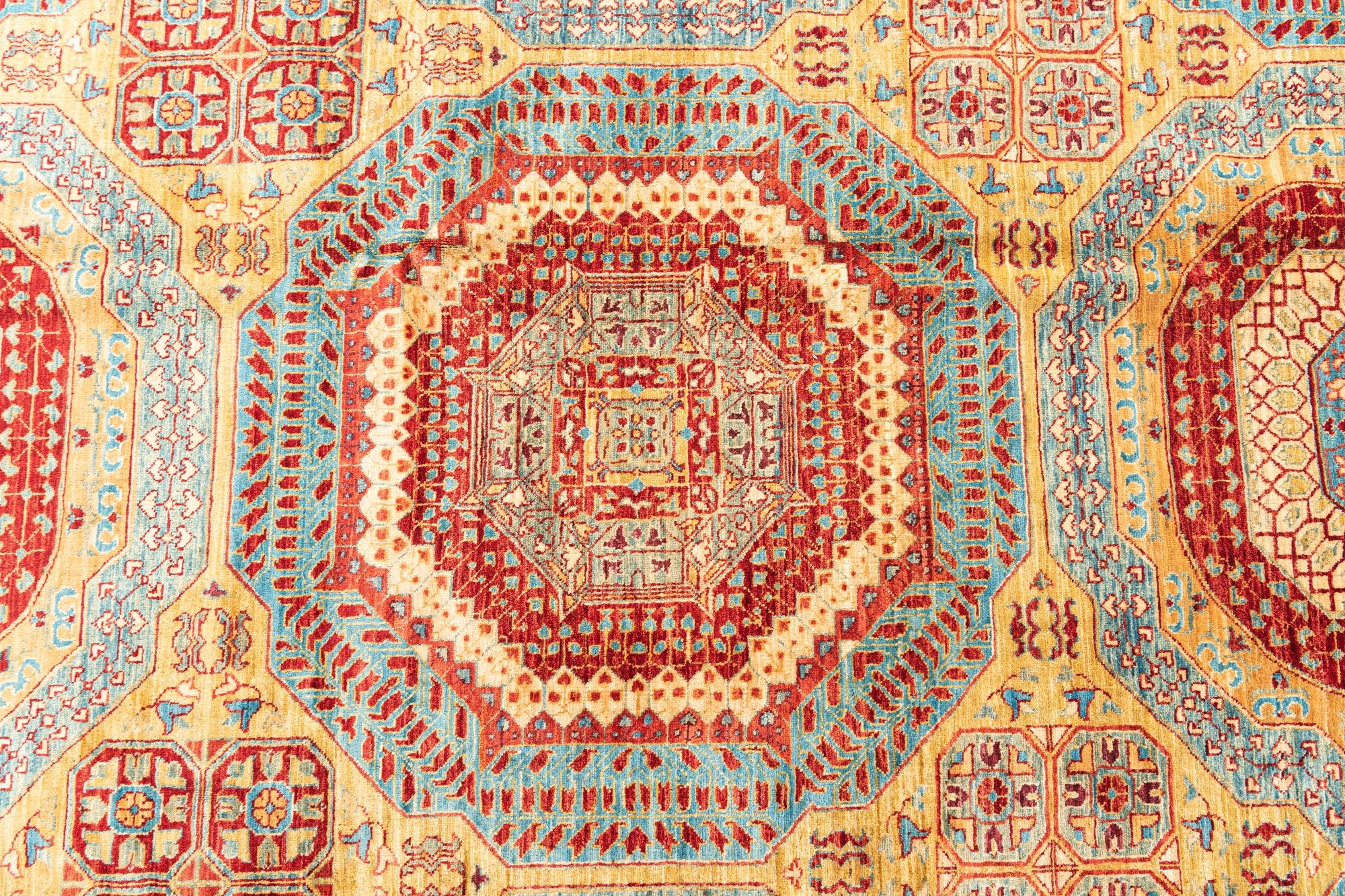 8' 5 x 11' 4 Hand Knotted Mamluk Ziegler Rug