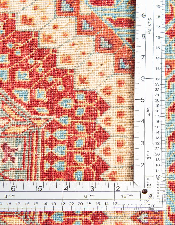 Detail image of 8' 5 x 11' 4  Hand Knotted Mamluk Ziegler Rug