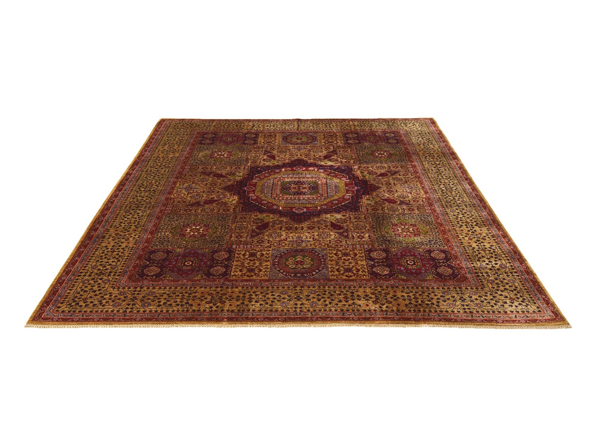 8' 2 x 9' 8 Hand Knotted Mamluk Ziegler Rug