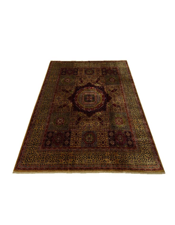 Detail image of 8' 2 x 9' 8 Hand Knotted Mamluk Ziegler Rug