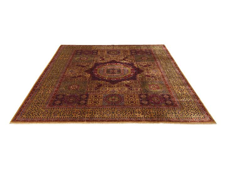 8' 2 x 9' 8 Hand Knotted Mamluk Ziegler Rug